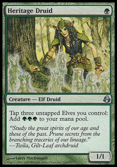 MTG English Heritage Druid NM Normal Morningtide - Image 1 of 1