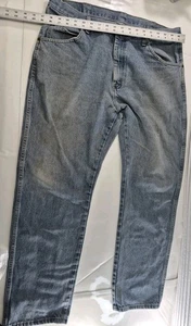 Wrangler Five Star Men's Jeans - Light Stonewash, Size 38 x 32 - Picture 1 of 12