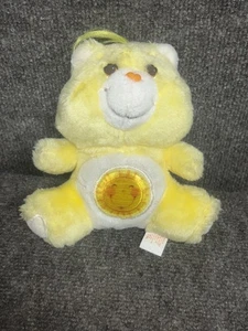 Vtg 1983 Kenner Care Bears Funshine Bear 6” Mini Plush Yellow Sun Toy Collect - Picture 1 of 10