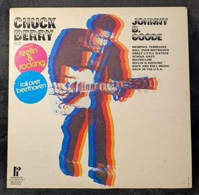CHUCK BERRY - Johnny B. Goode - 12" Vinyl Record Album 33rpm VTG - Image 1 of 4