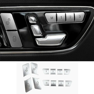 For Benz A B C E CLA GLA GLK ML GL GLE GLS Class Door Seat Memory Button Trim - Image 1 of 4