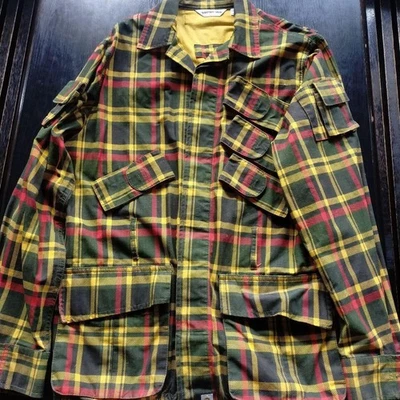 Bape A Bathing Ape Isetan Check Jacket Multi Pocket Limited Size L Japan Unused - Image 1 of 4