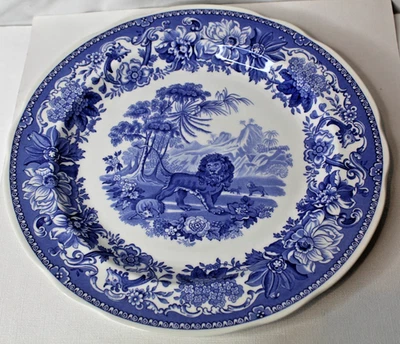 Plato de colección Spode Blue Room - Fábulas de Esopo - Serie Tradions - 10 1/2" Foto 1 de 3