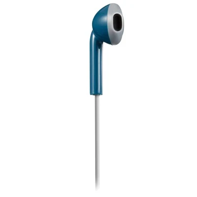 JVC® Retro In-Ear Wired Earbuds with Microphone (Blue) - Image 1 of 4