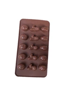 3D “ Easter Egg Bunny Lady Bird “ Silicone Chocolate Mould /Cake Decorating - Picture 1 of 1