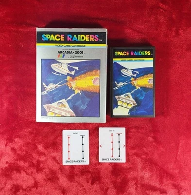 SPACE RAIDERS (Emerson Arcadia-2001, 1982) w/ Box & Inserts - Image 1 of 4