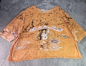 Womens Liz & Me Sz 4X Short Sleeve Shirt - Picture 1 of 8