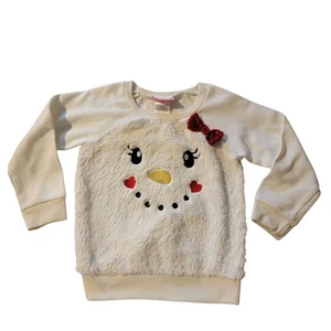 Young Hearts Adorable White Kids Top with Red Bow - Picture 1 of 5