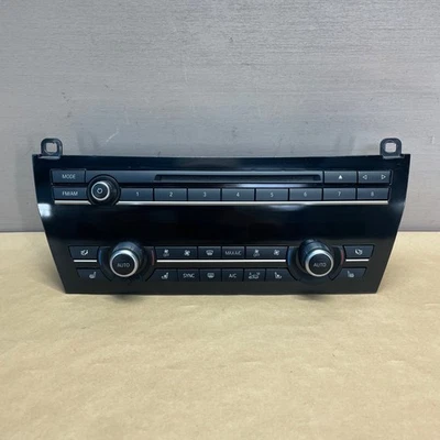 BMW F01 F02 F04 760Li 750i 740i 2009-15 RADIO CD AC PANEL DE CONTROL DE CLIMA TÉRMICO Foto 1 de 4