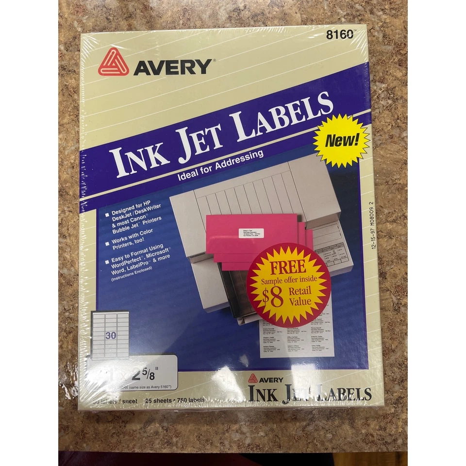 Ink Jet Labels New in package  - Image 1 of 4
