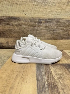 Adidas Kids X_PLR Triple White Athletic Shoes Size 11K - Picture 1 of 7