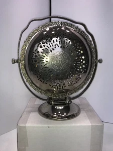 Vintage versilbertes 3-stufiges klappbares Serviertablett.........z - Bild 1 von 7
