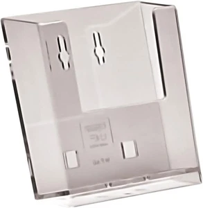 Freestanding/Wall Mounted A6 Portrait Leaflet Holder - Picture 1 of 6