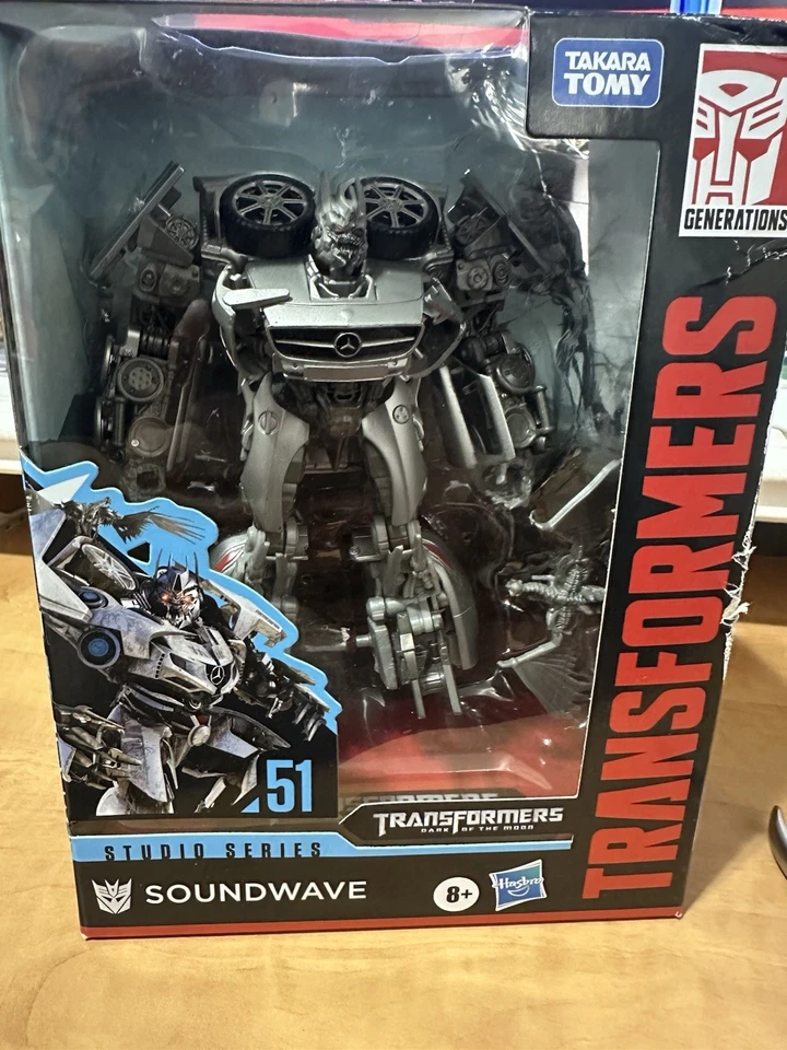 Figura de acción Transformers Studio Series 51 Soundwave Foto 1 de 1