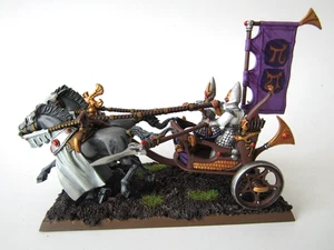 A34 WARHAMMER OLD WORLD HIGH ELF REALMS - TIRANOC CHARIOT WELL PAINTED - Picture 1 of 8