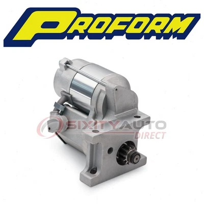 PROFORM Starter Motor for 1960-1974 Chevrolet K20 Pickup 4.6L 5.0L 5.3L 5.7L mv Foto 1 de 4