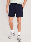 New Old Navy Men's Size XXXL Navy Built-In Flex Twill Drawstring Jogger Shorts