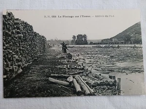 LE FLOTTAGE SUR L' YONNE ARRIVEE DU FLOT BOIS R3173 - Picture 1 of 1