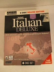 Instant Immersion Italian 8 Disc Deluxe Edition - 2003 Neu - Bild 1 von 8