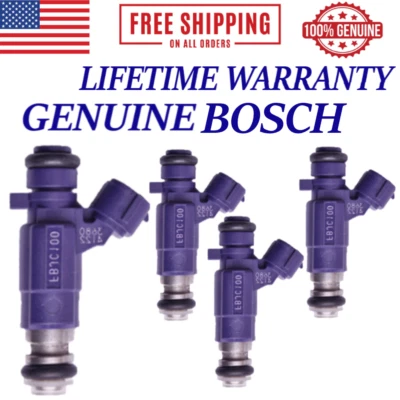 Nuevos inyectores de combustible OEM BOSCH 4 piezas para Infiniti G20 2000-2002 2,0 L I4 #FBJC-100 Foto 1 de 3