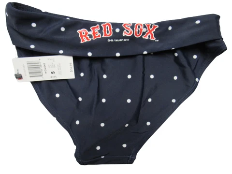 NEW Licensed Boston Red Sox Womens Sizes S-M-L-XL Swimsuit Bikini Bottoms Only Cover