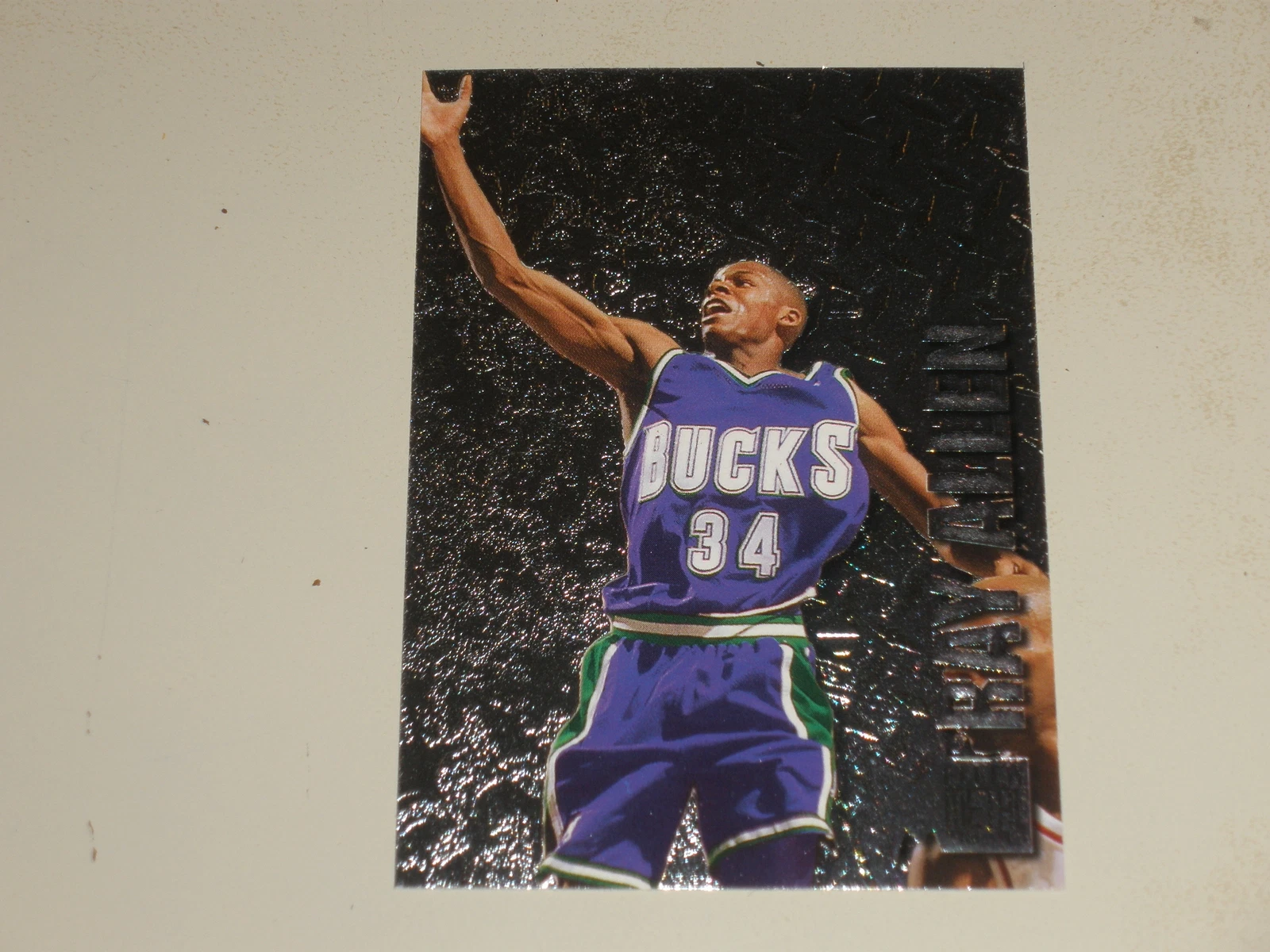 1996-97 Fleer Metal Precious Metal #186 Ray Allen