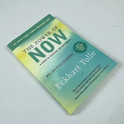 The Power Of Now : A Guide To Spiritual Enlightenment By Eckhart Tolle (2004,... • 2.99$