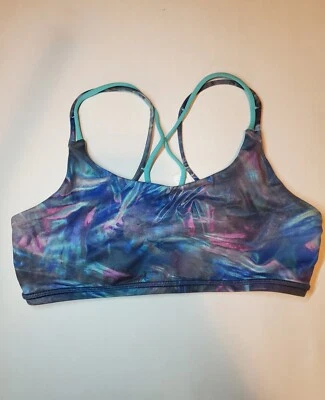 Sujetador deportivo básico Ivivva de Lululemon espalda cruzada niñas niños 14 Foto 1 de 4