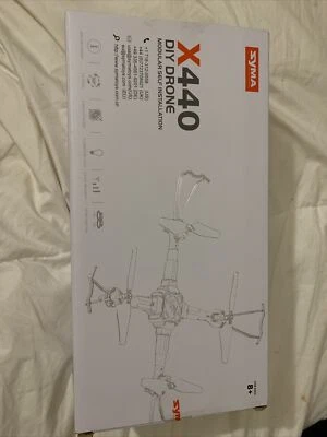 SYMA X440 RC LED Drone with Detachable Arms Remote Control Toys- Yellow - Image 1 of 3