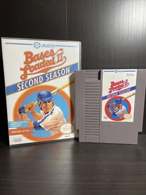 Bases Loaded II 2 Second Season Nintendo NES Cart + Bonus NICE! - Image 1 of 4
