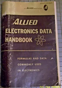 Allied Electronics Data Handbook Print 1967 Radio 5th Edition Eugene Carrington - Picture 1 of 10