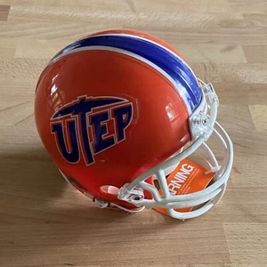 UTEP Miners NCAA Riddell Authentic Mini Football Helmet - Picture 1 of 6