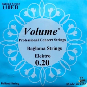 Professional Electric Saz Baglama Strings Ball End Set VS-404E - Picture 1 of 3