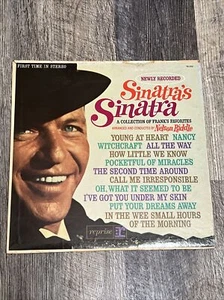 SINATRA'S SINATRA RARE VINTAGE VINYL LP REPRISE 1010 - 1963 STEREO EX/VG! - Imagen 1 de 6