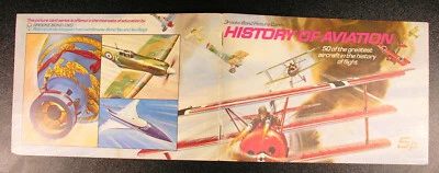 HISTORY OF AVIATION BROOKE BOND PG TIPS TEA CARD VINTAGE ALBUM AIRCRAFT PLANES - Image 1 of 4