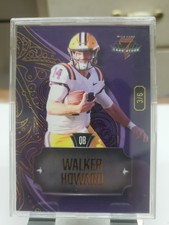 2023 Wild Card 7 Card Studs Walker Howard - Spades 3/6 LSU OLE MISS