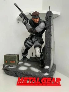 Metal Gear Solid MGL Logo Video Game - Collectible Display Text - Picture 1 of 16