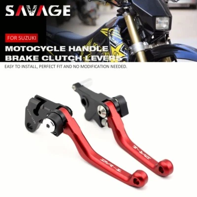 Palancas de embrague de freno de pivote CNC para SUZUKI DRZ 400 SM 2021 2023 DR-Z 400S DRZ400E Foto 1 de 4