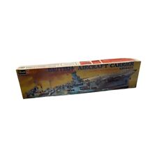Vintage Revell H-312 British Aircraft Carrier Ark Royal With Destroyer Ashanti