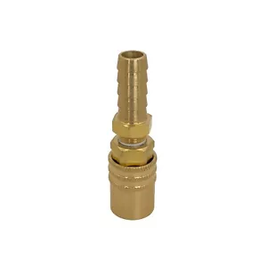 Accoppiatore liquido refrigerante stampo sgancio rapido corpo 1/4” x 3/8” tubo barra raccordo ottone - Foto 1 di 8