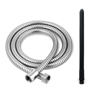 Silicone Shower Enema Kit 13 inch Interchangeable Nozzle & 5 Ft Hose Anal Douche - Picture 1 of 14