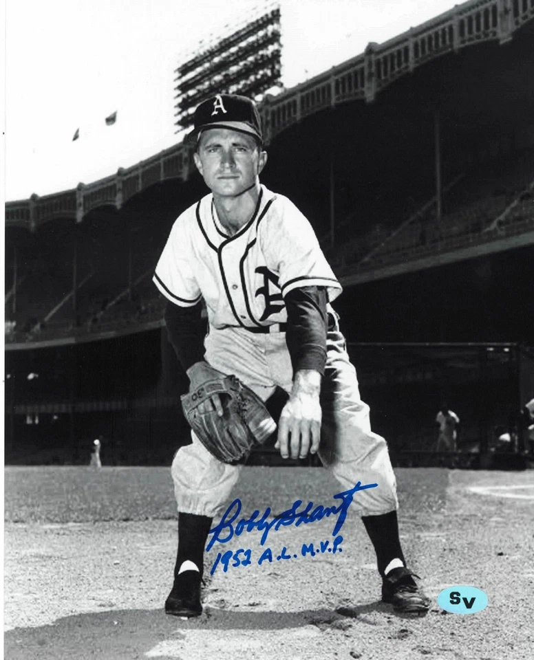 Foto firmada por Bobby Shantz de 8x10 Phillies Athletics Yankees (JSA PSA Pass) Foto 1 de 1
