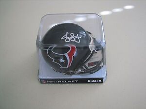 Jaelen Strong Autographed Signed Texans Mini Helmet - PSA