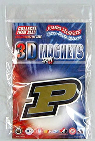 Purdue Boilermakers Jumbo 3D Magnet [NEW] NCAA Sticker Decal Car Truck Fridge Cover