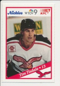 1994-95 Wheeling Thunderbirds Photo Album # TIM TISDALE