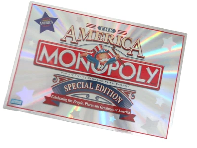 2002 The America Monopoly Game Special Edition Parker Brothers New Sealed Pkg - Image 1 of 4