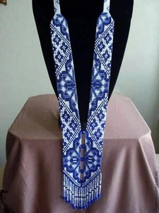 New Handmade Seed Bead Boho American Style Beaded Multi Strand necklace Earrings - Picture 1 of 2