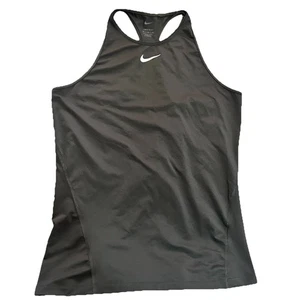 Nike Dri-FIT Damen schwarz Racerback Tank Top Größe Fitnessstudio Laufen Yoga XL - Bild 1 von 5