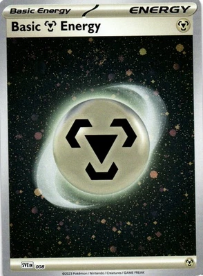 Basic Metal Energy (Cosmos Holo) (SV01: Scarlet & Violet Base Set 008) – Common - Image 1 of 2