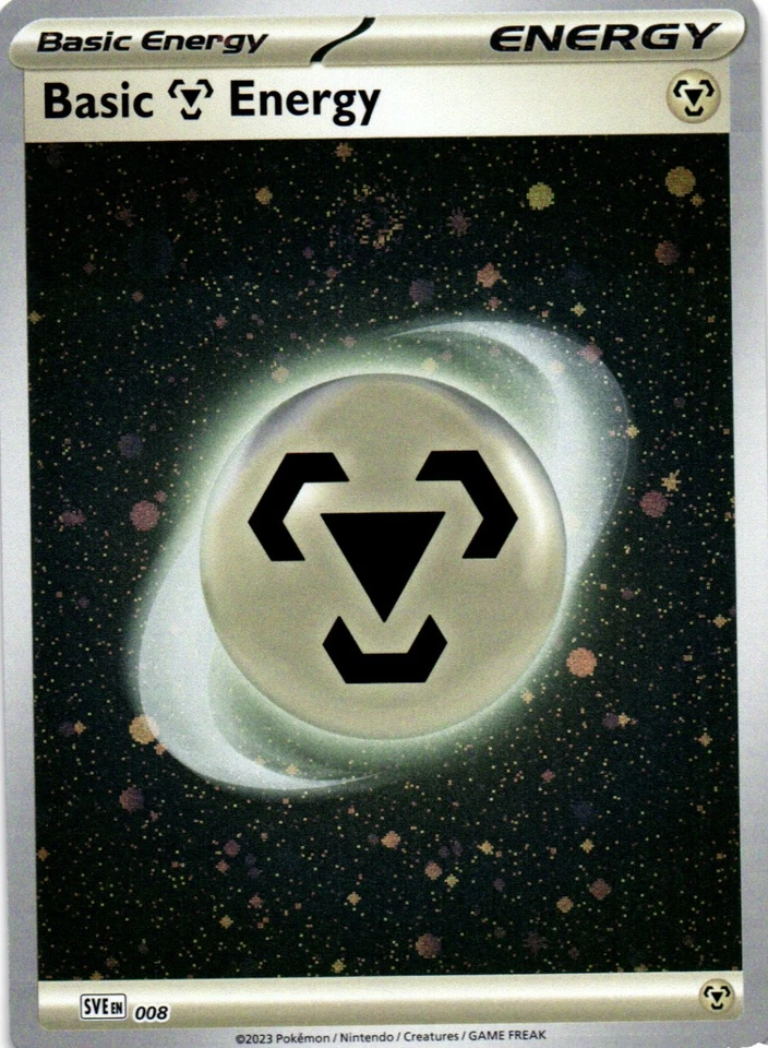 Basic Metal Energy (Cosmos Holo) (SV01: Scarlet & Violet Base Set 008) – Common - Image 1 of 2